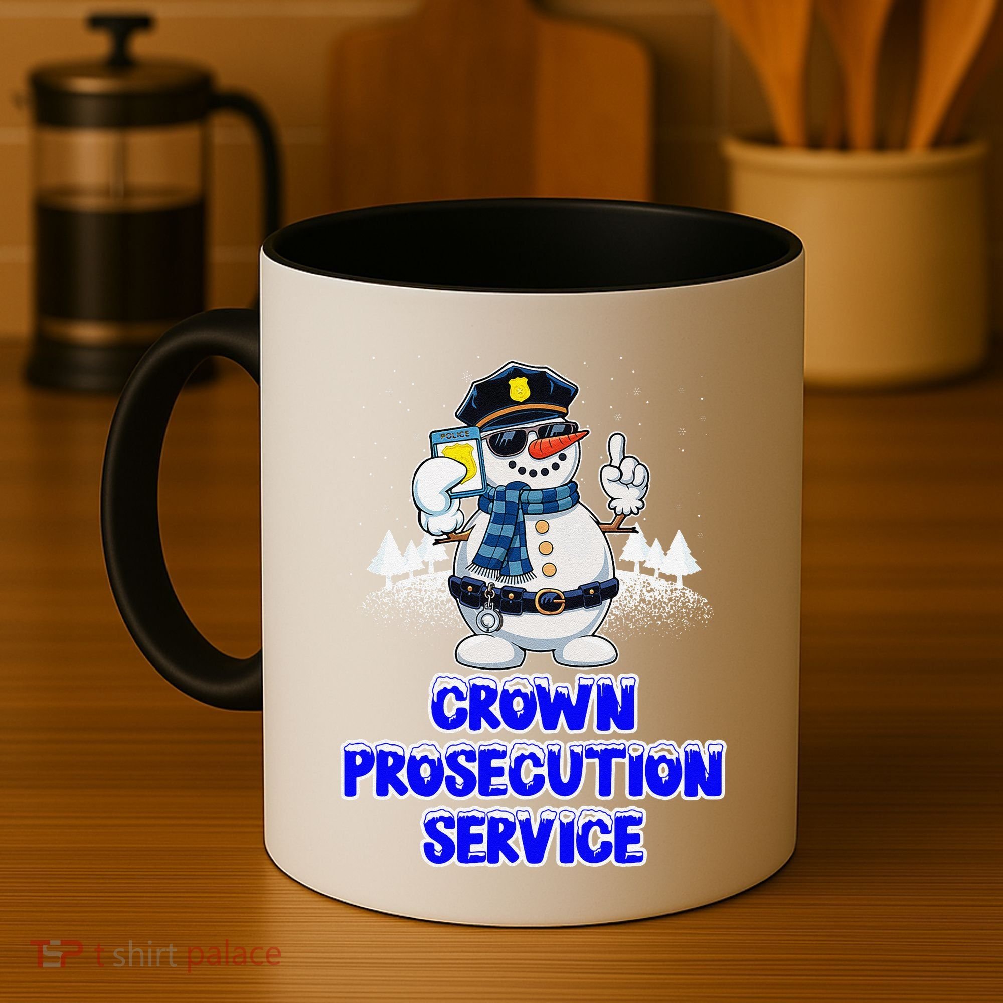 Crown Prosecution Service Funny Police Officer Humor Cops Coffee Mug