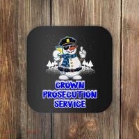 Crown Prosecution Service Funny Police Officer Humor Cops Coaster thumb 0