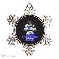 Crown Prosecution Service Funny Police Officer Humor Cops Ornament thumb 0