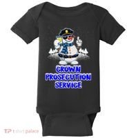 Crown Prosecution Service Funny Police Officer Humor Cops Baby Bodysuit thumb 0