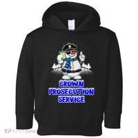 Crown Prosecution Service Funny Police Officer Humor Cops Toddler Hoodie thumb 0