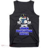 Crown Prosecution Service Funny Police Officer Humor Cops Tank Top thumb 0