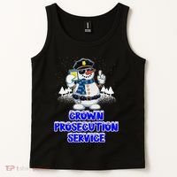 Crown Prosecution Service Funny Police Officer Humor Cops Tank Top thumb 2