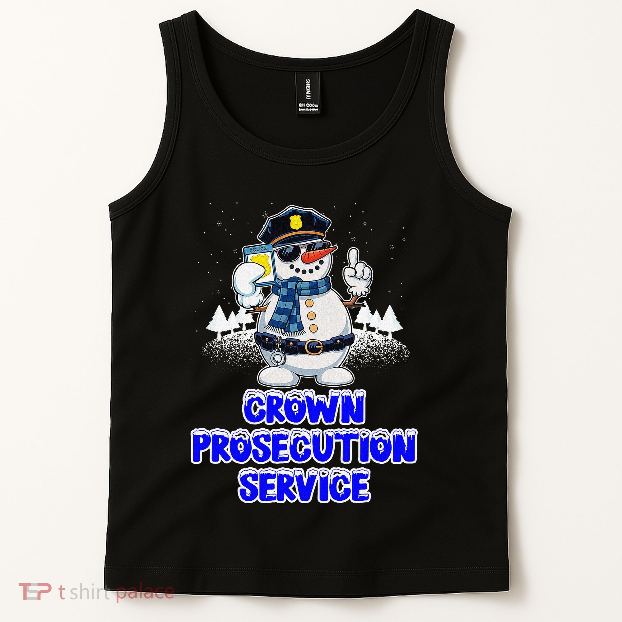 Crown Prosecution Service Funny Police Officer Humor Cops Tank Top