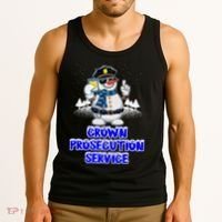 Crown Prosecution Service Funny Police Officer Humor Cops Tank Top thumb 3
