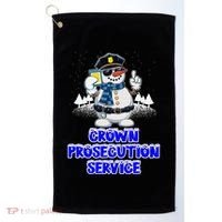Crown Prosecution Service Funny Police Officer Humor Cops Golf Towel thumb 0