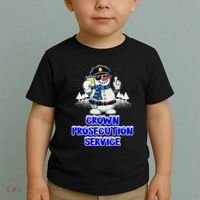 Crown Prosecution Service Funny Police Officer Humor Cops Toddler T-Shirt thumb 2