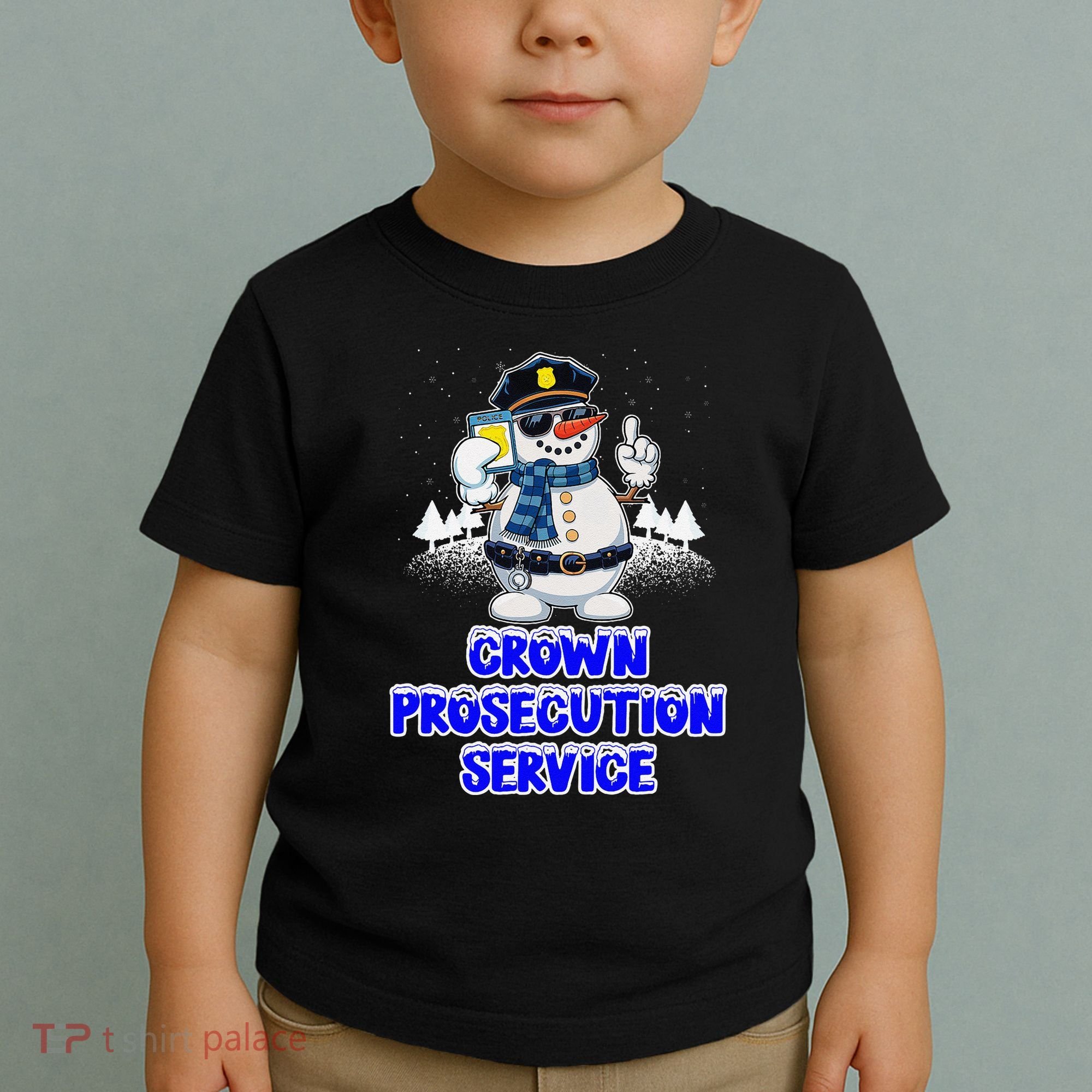 Crown Prosecution Service Funny Police Officer Humor Cops Toddler T-Shirt