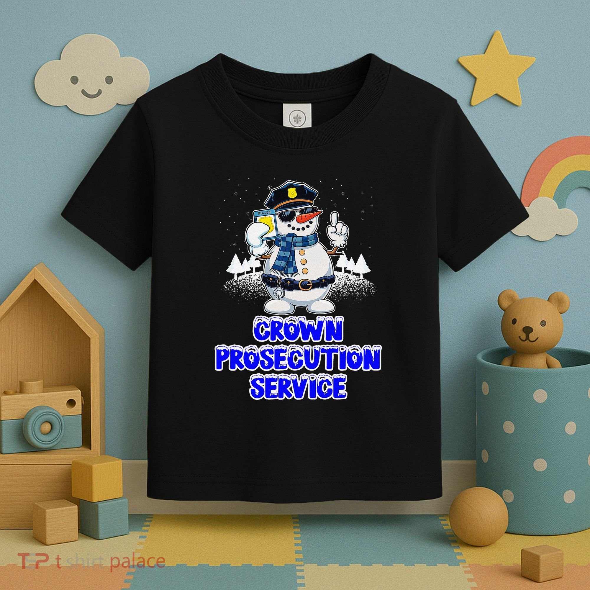 Crown Prosecution Service Funny Police Officer Humor Cops Toddler T-Shirt