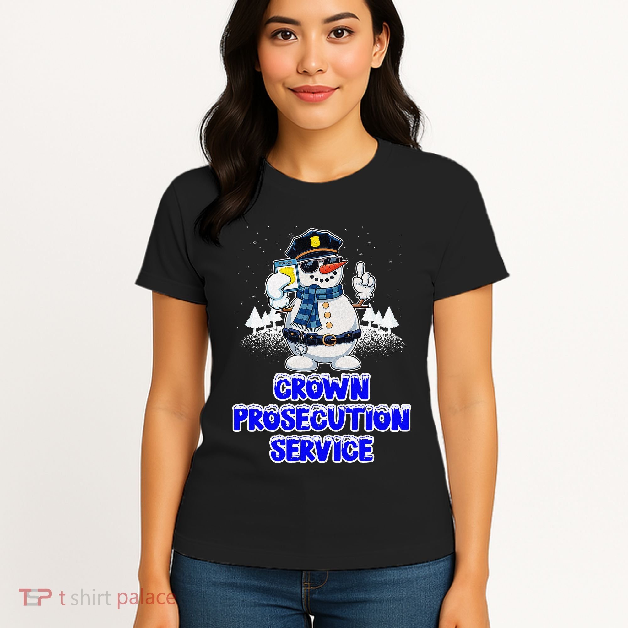 Crown Prosecution Service Funny Police Officer Humor Cops Women's T-Shirt
