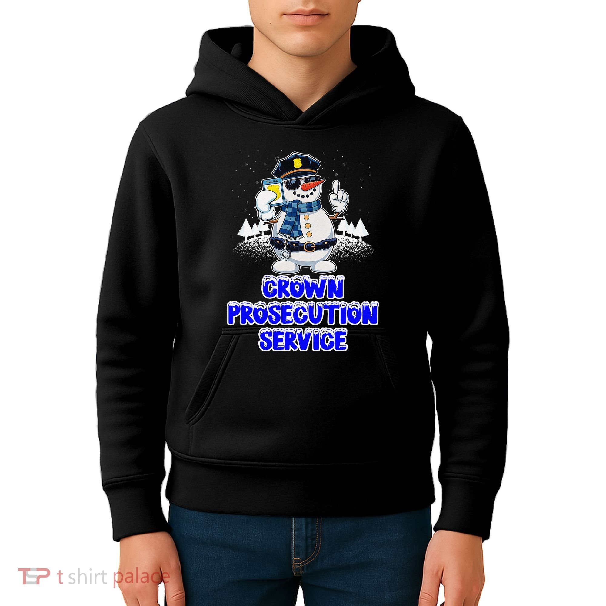 Crown Prosecution Service Funny Police Officer Humor Cops Kids Hoodie