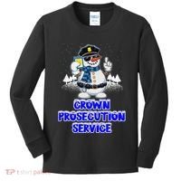 Crown Prosecution Service Funny Police Officer Humor Cops Kids Long Sleeve Shirt thumb 0