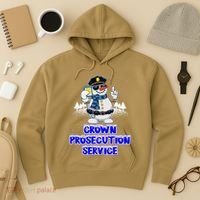 Crown Prosecution Service Funny Police Officer Humor Cops Hoodie thumb 3