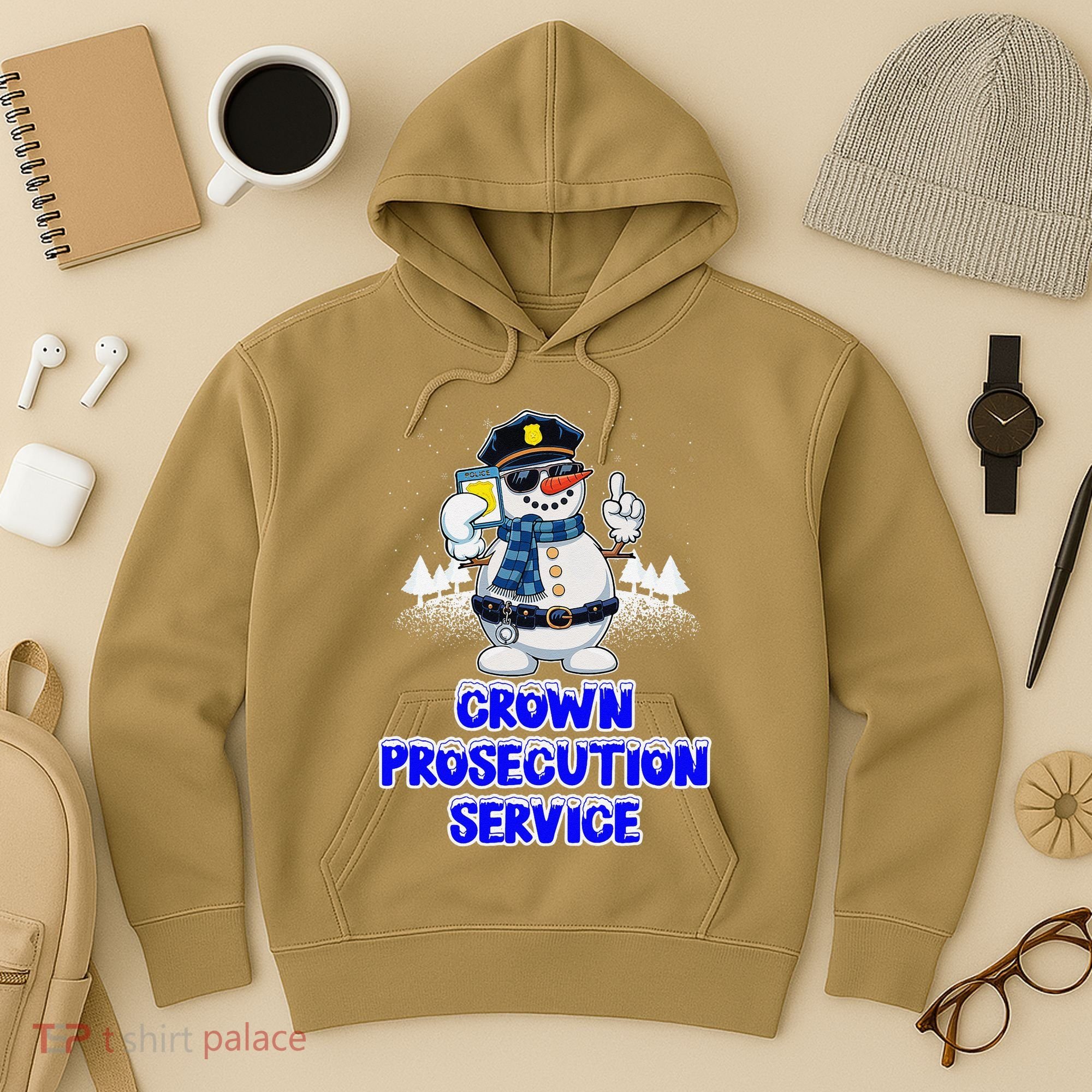 Crown Prosecution Service Funny Police Officer Humor Cops Hoodie
