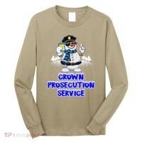 Crown Prosecution Service Funny Police Officer Humor Cops Long Sleeve Shirt thumb 0