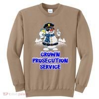 Crown Prosecution Service Funny Police Officer Humor Cops Sweatshirt thumb 0