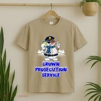 Crown Prosecution Service Funny Police Officer Humor Cops T-Shirt thumb 2