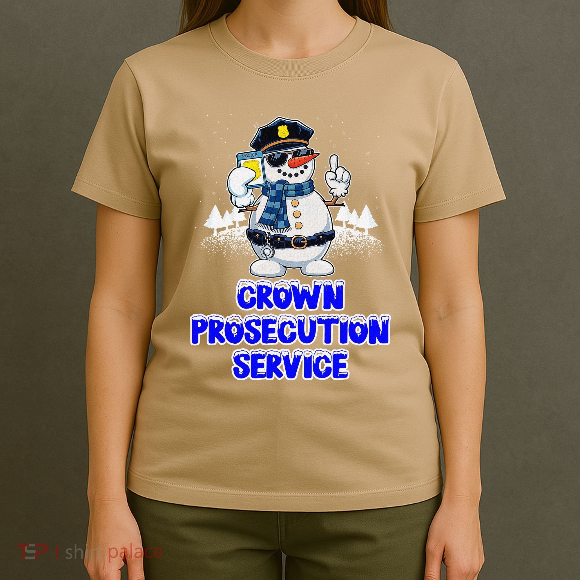 Crown Prosecution Service Funny Police Officer Humor Cops T-Shirt