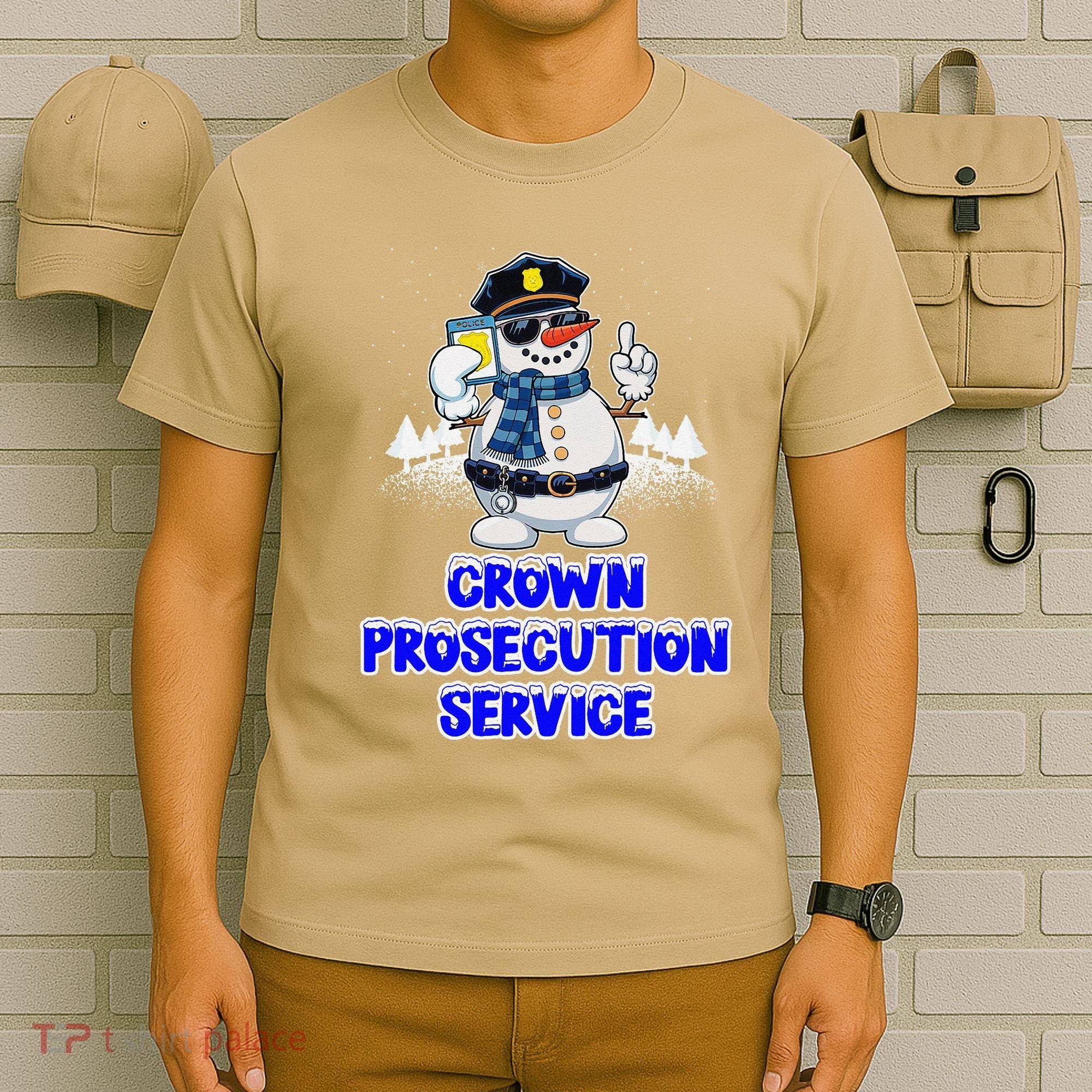 Crown Prosecution Service Funny Police Officer Humor Cops T-Shirt