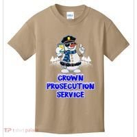 Crown Prosecution Service Funny Police Officer Humor Cops Kids T-Shirt thumb 0