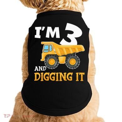 Construction Party Supplies for 3rd Birthday Celebration Doggie Tank