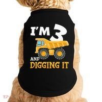 Construction Party Supplies for 3rd Birthday Celebration Doggie Tank thumb 0