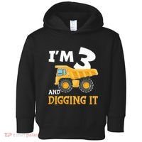 Construction Party Supplies for 3rd Birthday Celebration Toddler Hoodie thumb 0
