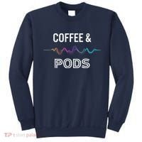 Coffee & Pods Sound Wave Tee Sweatshirt thumb 0