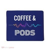 Coffee & Pods Sound Wave Tee Mousepad thumb 0
