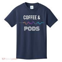 Coffee & Pods Sound Wave Tee Kids T-Shirt thumb 0