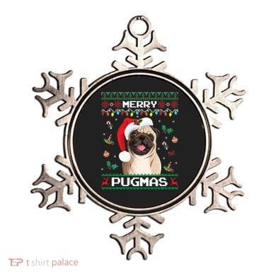 Christmas Pug Santa For Pug Lover Merry Pugmas Xmas Ornament