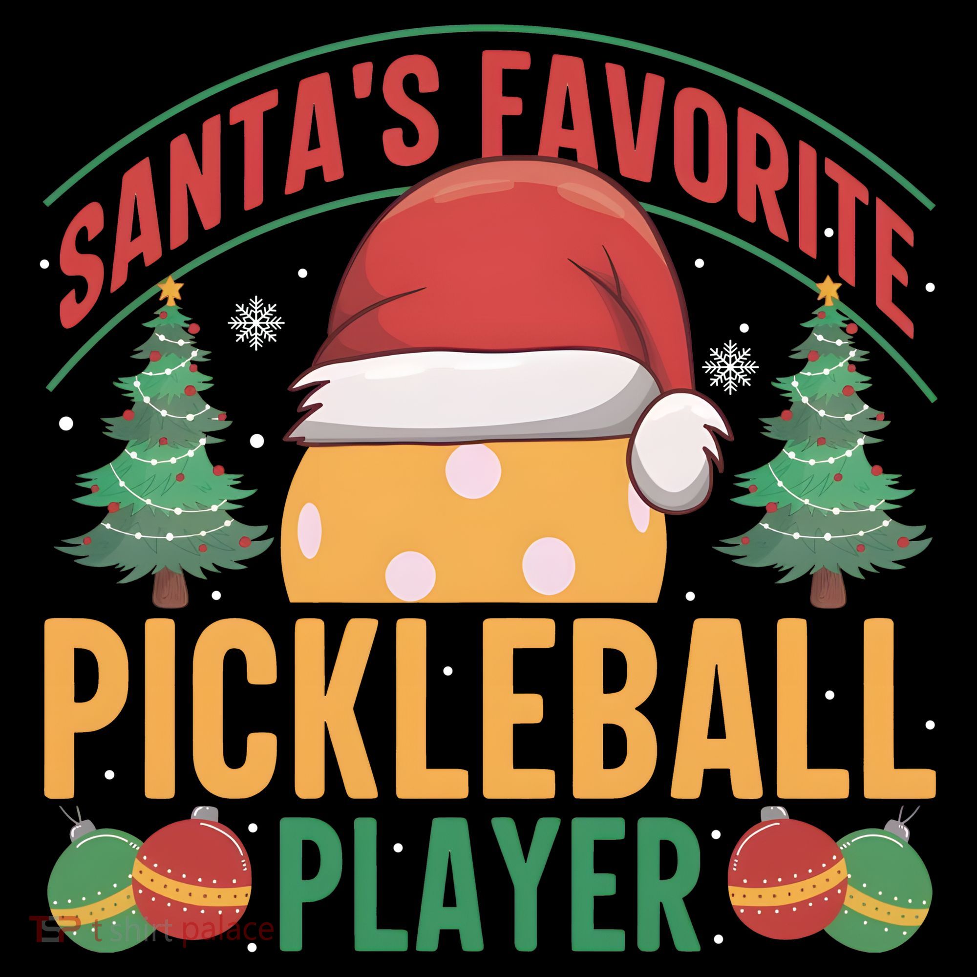 Christmas Pickleball Santa Favorite Pickleball Player Coffee Mug
