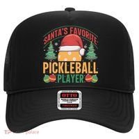 Christmas Pickleball Santa Favorite Pickleball Player Hat thumb 0