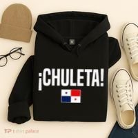 Chuleta Panamanian Slang Panama Flag Hoodie thumb 4