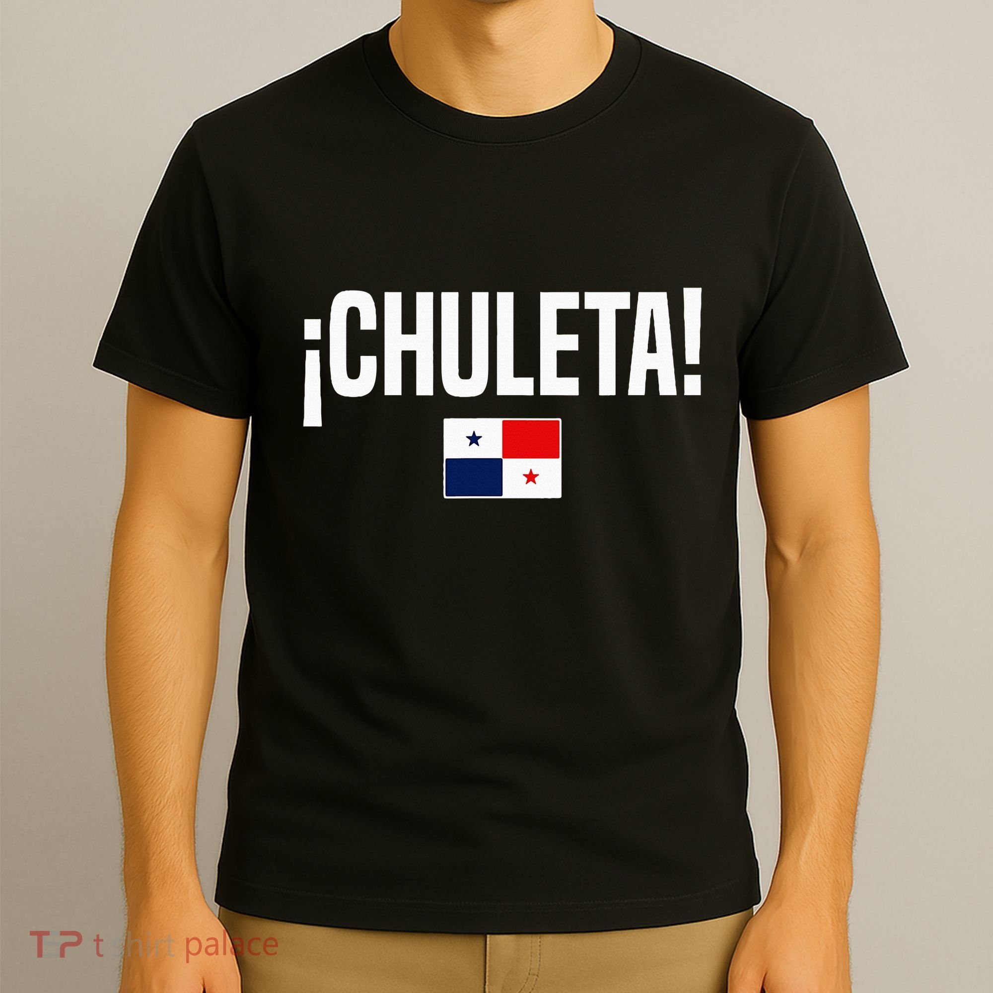 Chuleta Panamanian Slang Panama Flag T-Shirt