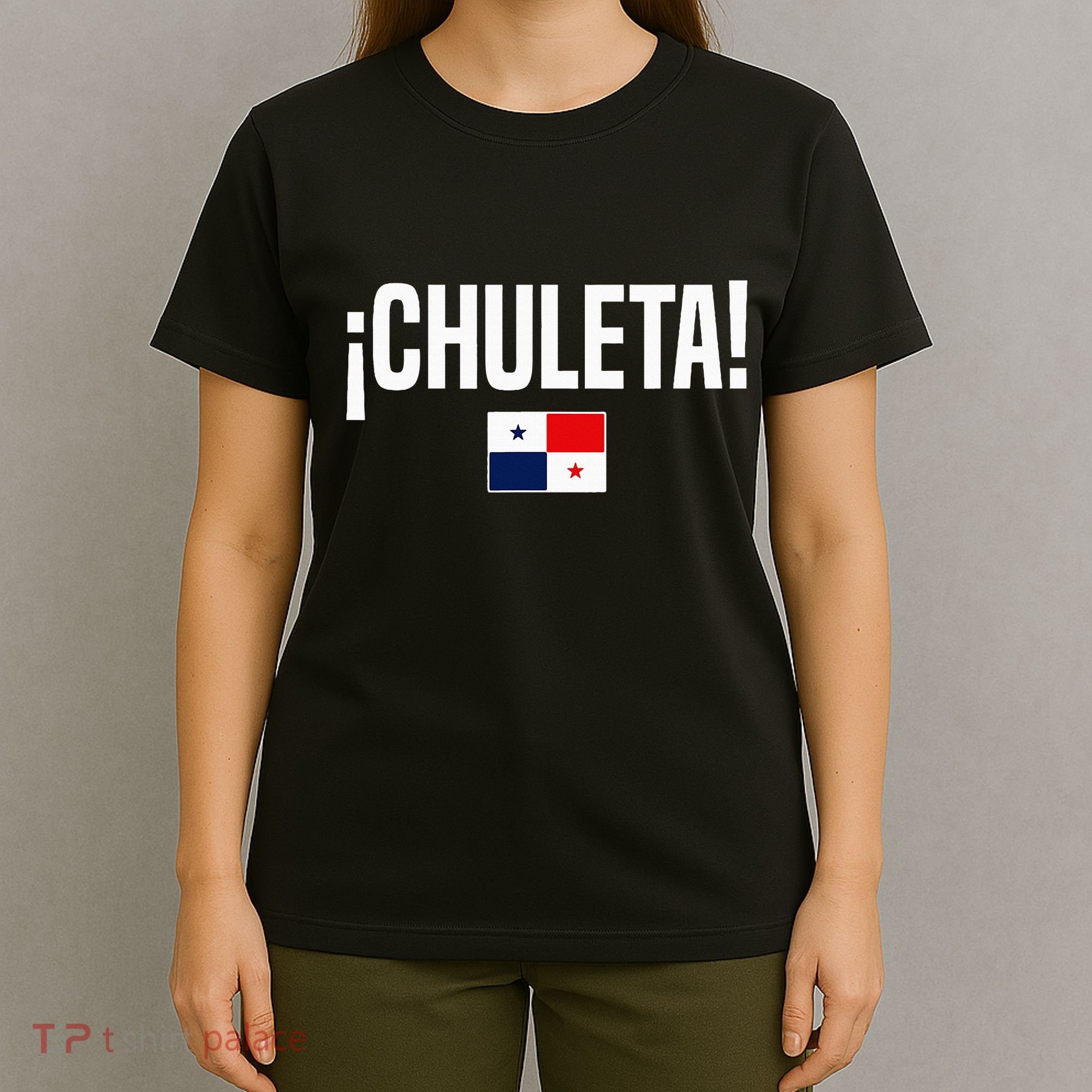 Chuleta Panamanian Slang Panama Flag T-Shirt