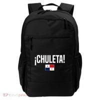 Chuleta Panamanian Slang Panama Flag Backpack thumb 0