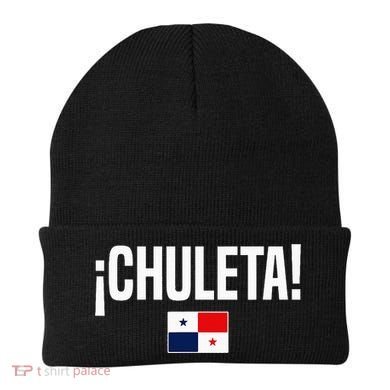 Chuleta Panamanian Slang Panama Flag Beanie