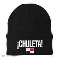 Chuleta Panamanian Slang Panama Flag Beanie thumb 0