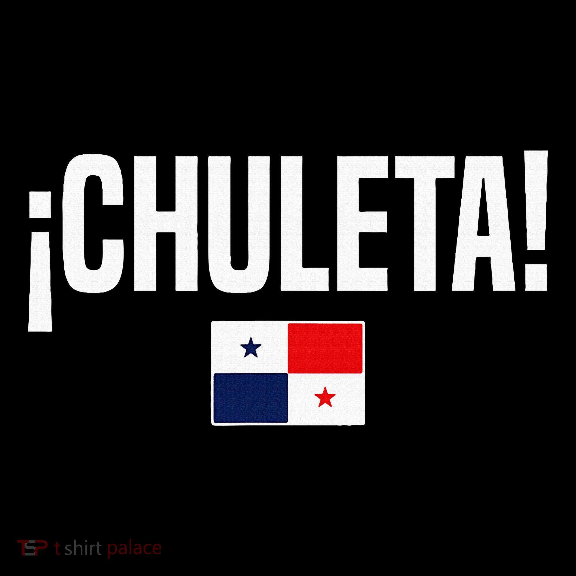 Chuleta Panamanian Slang Panama Flag Coaster