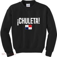 Chuleta Panamanian Slang Panama Flag Kids Sweatshirt thumb 0