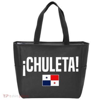Chuleta Panamanian Slang Panama Flag Tote Bag