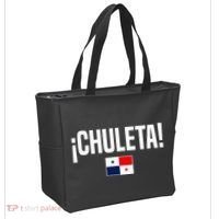 Chuleta Panamanian Slang Panama Flag Tote Bag thumb 2