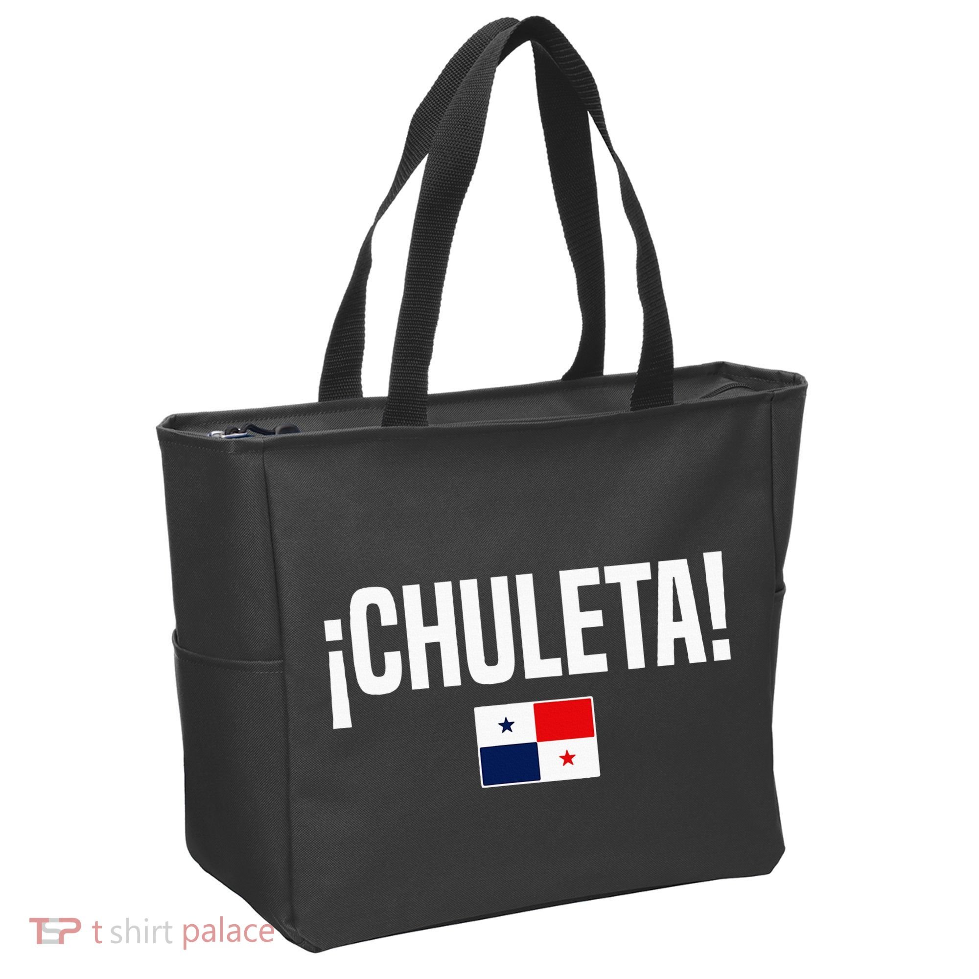 Chuleta Panamanian Slang Panama Flag Tote Bag
