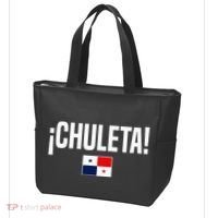 Chuleta Panamanian Slang Panama Flag Tote Bag thumb 3