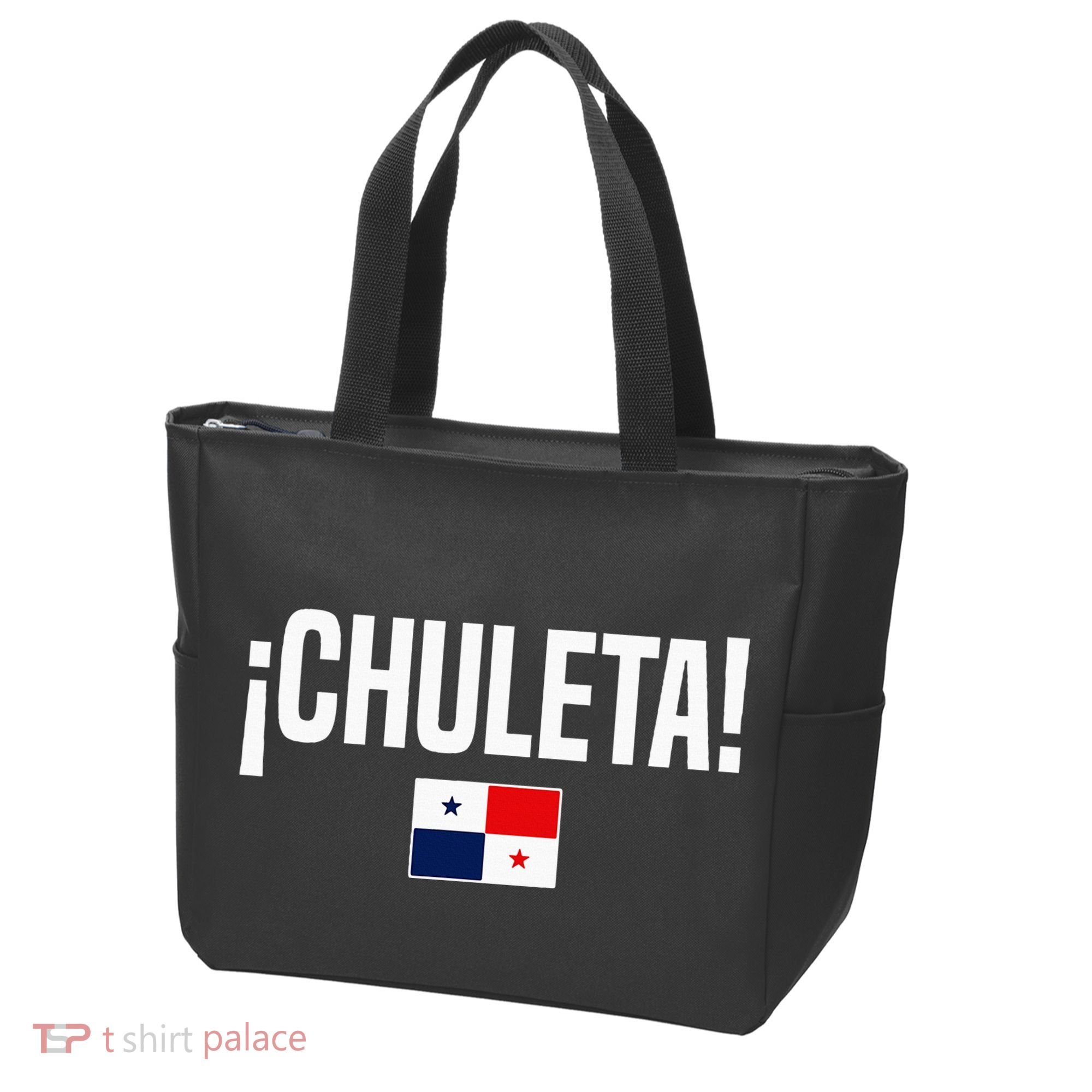 Chuleta Panamanian Slang Panama Flag Tote Bag
