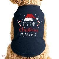 Christmas Pajama Shirt Doggie Tank thumb 0