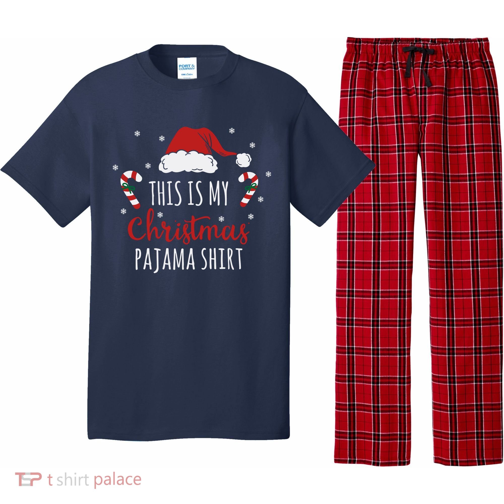 Christmas Pajama Shirt Pajama Set