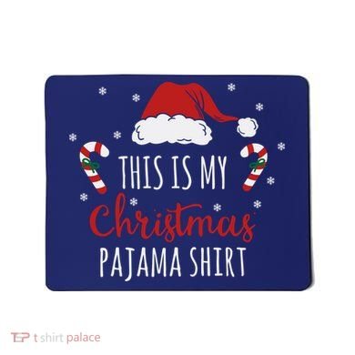 Christmas Pajama Shirt Mousepad