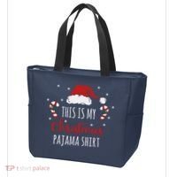 Christmas Pajama Shirt Tote Bag thumb 3